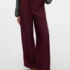 Pantaloni a vita alta Vmraquel