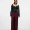 Pantaloni a vita alta Vmraquel