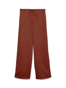 Pantaloni a vita alta Vmrosie
