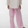 Pantaloni a vita alta Vmrosie