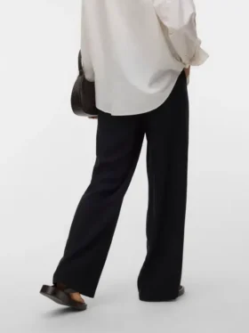 Pantaloni a vita alta Vmrosie
