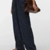 Pantaloni a vita alta Vmrosie