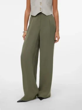 Pantaloni a vita alta Vmsally