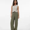 Pantaloni a vita alta Vmsally