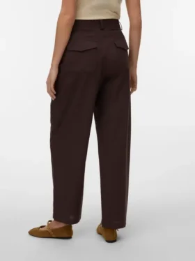 Pantaloni a vita alta Vmselma