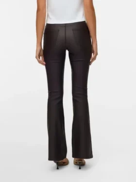 Pantaloni a vita alta Vmsiga