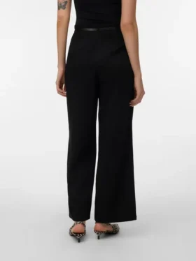 Pantaloni a vita alta Vmtahia