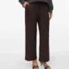 Pantaloni a vita alta Vmtikki