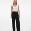 Pantaloni a vita alta Vmzamira