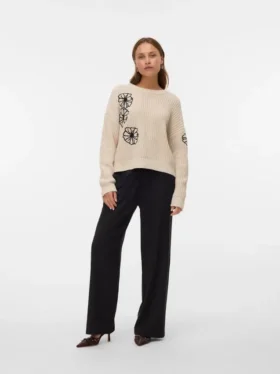 Pantaloni a vita bassa Vmmilly