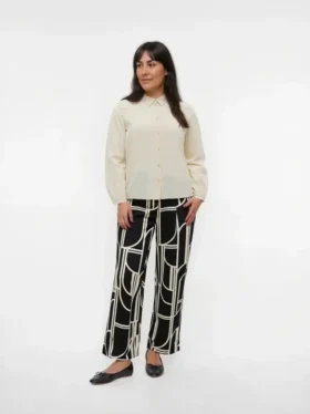 Pantaloni a vita media Vmchadley