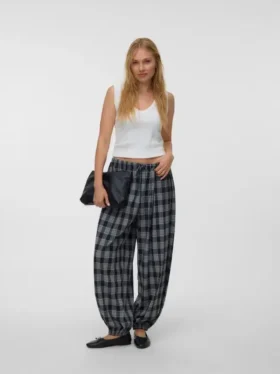 Pantaloni a vita media Vmcharm