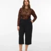 Pantaloni a vita media Vmcoco