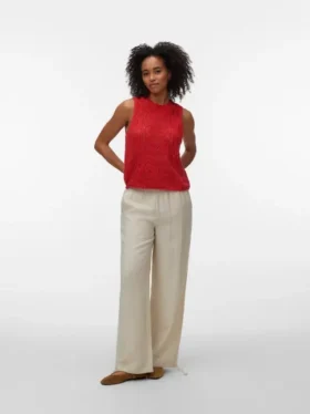 Pantaloni a vita media Vmheaven