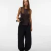 Pantaloni a vita media Vmjaya