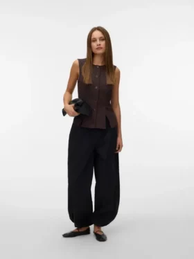 Pantaloni a vita media Vmjaya