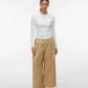 Pantaloni a vita media Vmjose