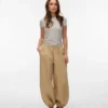 Pantaloni a vita media Vmjose