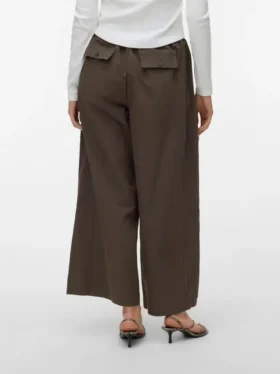 Pantaloni a vita media Vmjose