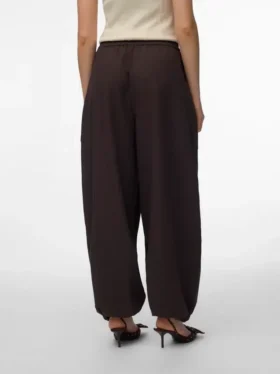Pantaloni a vita media Vmleia