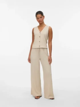 Pantaloni a vita media Vmlina