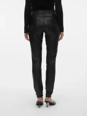 Pantaloni a vita media Vmluxe