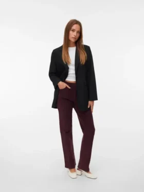 Pantaloni a vita media Vmmelisa