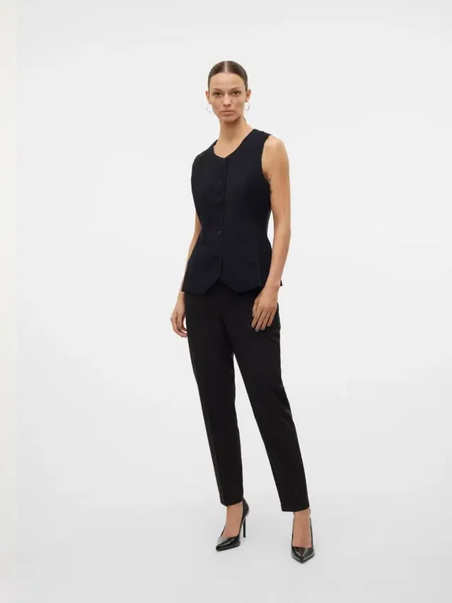 Pantaloni a vita media Vmnila Pantaloni a vita media Vmnila
