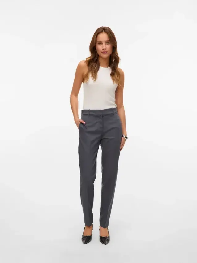 Pantaloni a vita media Vmnila Pantaloni a vita media Vmnila