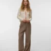 Pantaloni a vita media Vmpolly