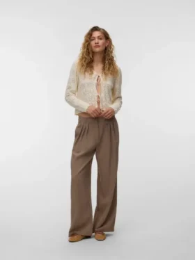 Pantaloni a vita media Vmpolly