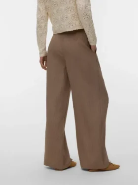 Pantaloni a vita media Vmpolly