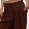 Pantaloni a vita media Vmpolly