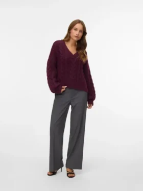 Pantaloni a vita media Vmtexas