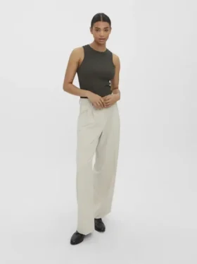Pantaloni a vita media Vmtroian