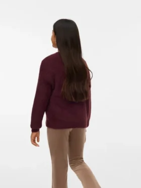 Pantaloni a vita media Vmvelvet