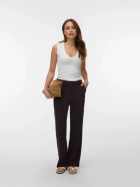 Pantaloni a vita media Vmzamira