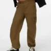 Pantaloni cargo a vita alta Vmcharlotte