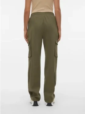 Pantaloni cargo a vita alta Vmpepper