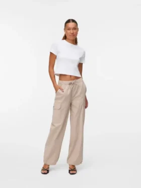 Pantaloni cargo a vita media Vmkarlie