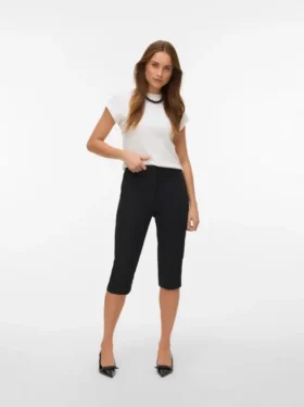 Pantaloni chino a vita media Vmciri