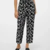 Pantaloni culotte a vita alta Vmalba