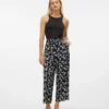 Pantaloni culotte a vita alta Vmalba