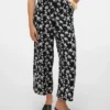 Pantaloni culotte a vita alta Vmalba