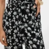 Pantaloni culotte a vita alta Vmalba