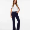 Pantaloni in velluto a coste a vita alta Vmsiga