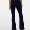Pantaloni in velluto a coste a vita alta Vmsiga