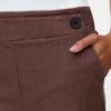Pantaloni in velluto a coste a vita alta Vmvilja