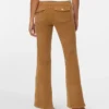 Pantaloni in velluto a coste a vita bassa Vmsigi