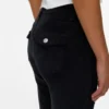 Pantaloni in velluto a coste a vita bassa Vmsigi